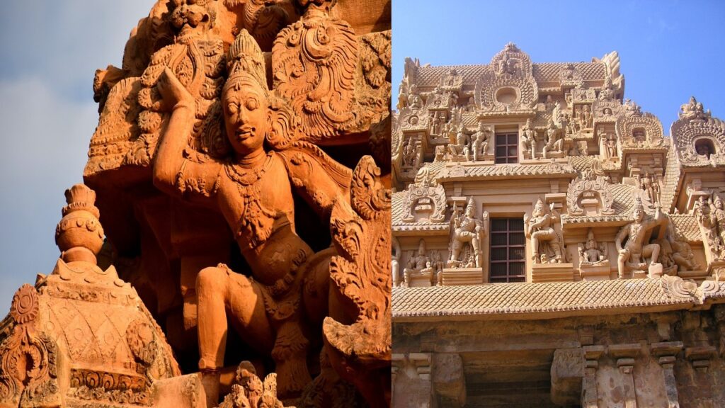 what were the activities associated with chola temples